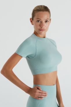 Cassia Crop Top Cassia Dikişsiz Crop Top