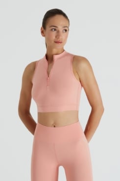 Rosie Bra Rosie Fermuarlı Crop Top