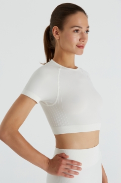 Cassia Crop Top Cassia Dikişsiz Crop Top