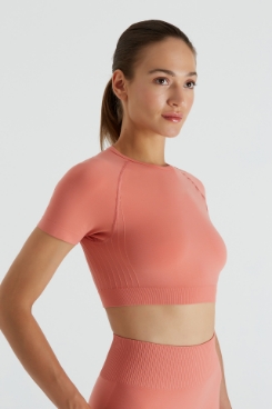 Cassia Crop Top Cassia Dikişsiz Crop Top